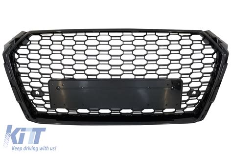 Badgeless Front Grille Suitable For Audi A B W Sedan