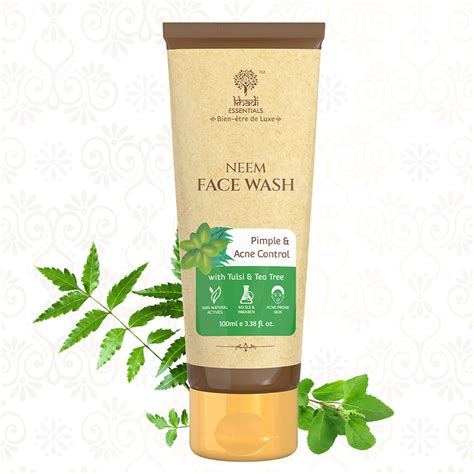 Khadi Essentials Tea Tree Face Wash For Men And Women With Neem Tulsi