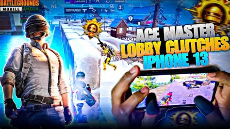 Ace Master Lobby Clutches Iphone Smooth Extreme Pubg Bgmi Test