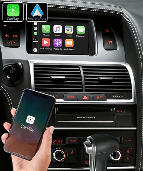 Syst Me Carplay Android Auto Audi A Int Gration Cran Origine