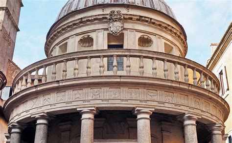 Il Tempietto Di San Pietro In Montorio Del Bramante Arte Svelata