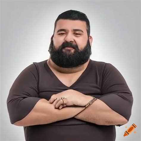 Fat Turkish Man With A Beard