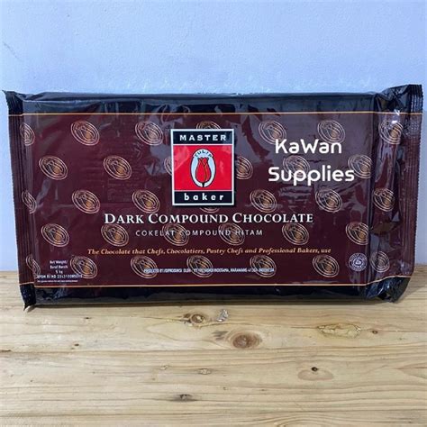 Jual Tulip Master Baker Dark Chocolate Compound Kg Repack Shopee