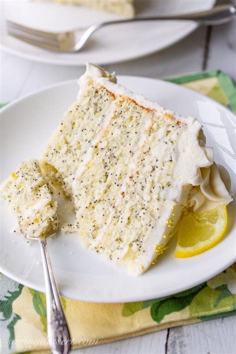 Lemon Poppy Seed Cake Saving Room For Dessert