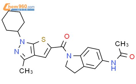 Acetamide N Cyclohexyl Methyl H Thieno C