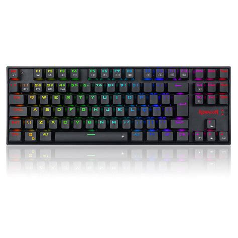 Teclado Gamer Sem Fio Redragon Kumara Pro Mecânico Switch Brown Bluetooth Preto K552rgb Brs B