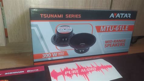 New Mids Avatar Mtu-61le Test On 120W - YouTube