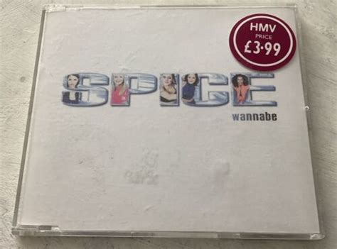 Wannabe By Spice Girls 3 Track Cd Single 1998 Great Condition Ex