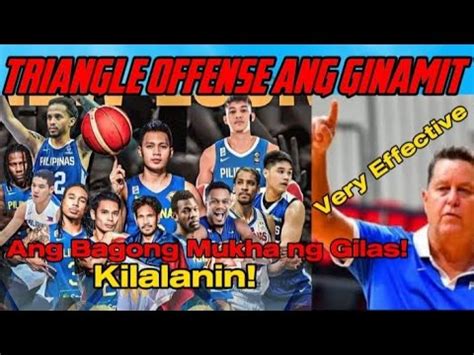 Effective Triangle Offense Ni Tim Cone Gilas Nilampaso Ang Thailand At