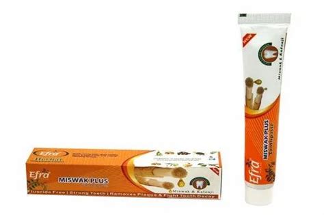 Efra Halal Miswak Plus Toothpaste Packaging Size 50g At ₹ 58 In Hyderabad