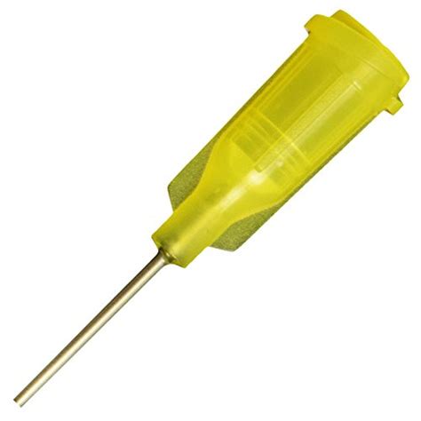 Blunt Tip Dispensing Fill Needle 20ga X 1 2 Yellow 50 Pcs Science Lab