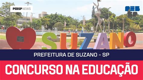 Concurso Suzano na Educação Vagas para Diretores e Professores