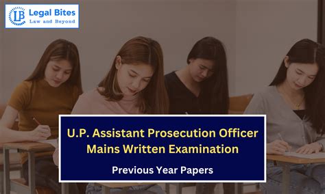 U P Assistant Prosecution Officer Exam Mains Previous Year Paper