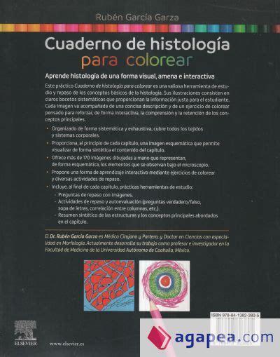 Cuaderno De Histologia Para Colorear Ruben Garcia Garza