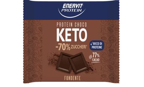 Keto La Nuova Tavoletta Di Cioccolato Della Linea Enervit Protein