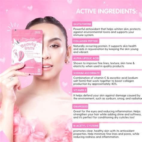 You Glow Babe Beauty White 4 In 1 Glutathione Collagen Glow Slimming