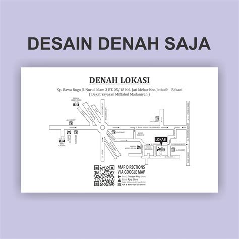 Jual DESAIN SAJA DENAH LOKASI UNDANGAN Shopee Indonesia