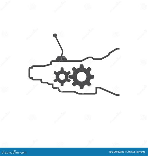 Simple Illustration Of Transmission Car Vector Art Stock Illustration