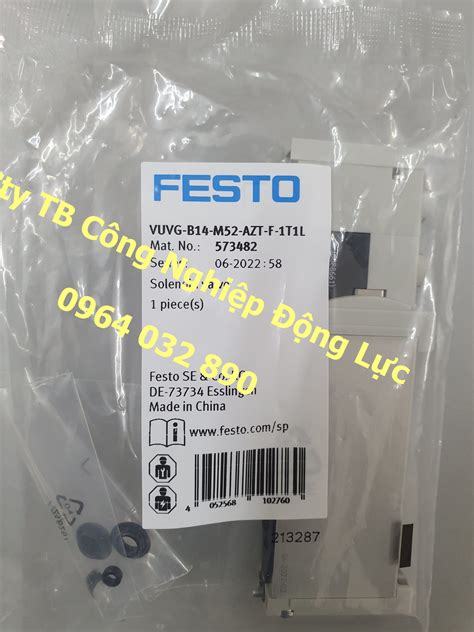 Van điện từ Festo VUVG B14 M52 AZT F 1T1L 573482 giá tốt