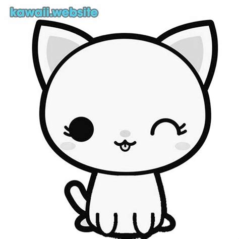 Dibujos De Gatos Kawaii Para Dibujar