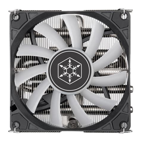 Silverstone Hydrogon H90 Argb Horizontal Cpu Cooler With 4 Heat Pipes