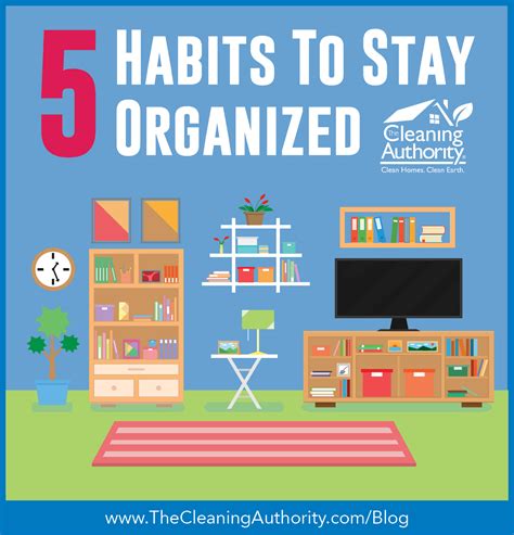 5 Habits To Stay Organized