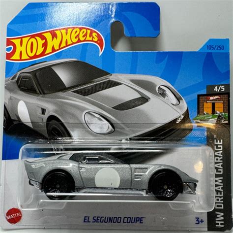 Hot Wheels DREAM GARAGE El Segundo Coupe SILVER 4 5 1 64th Scale Model MattsBrickMocs