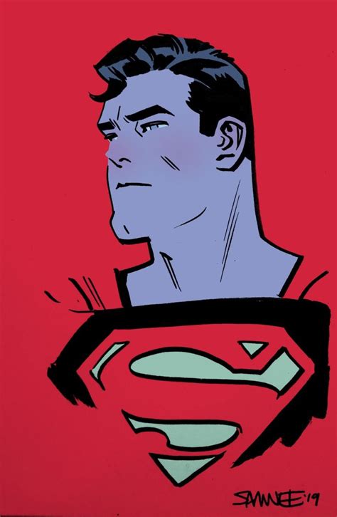 Superman By Chris Samnee In 2024 Superman Comic Superman Art Superman Artwork