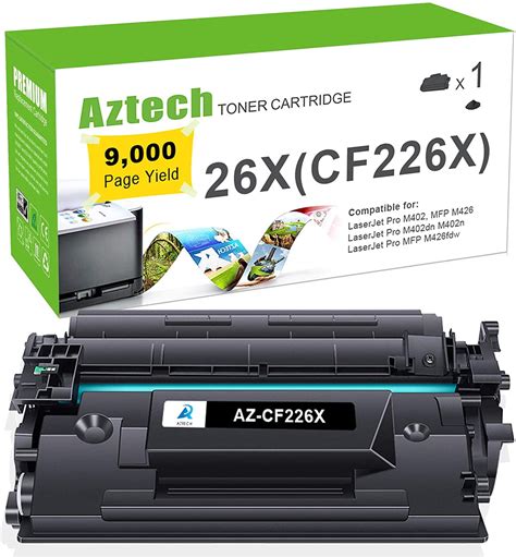 A AZTECH Compatible For HP 26A CF226A 26X CF226X Toner Cartridge For HP