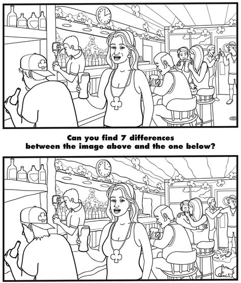 Spot The Difference Printable Printable Jd