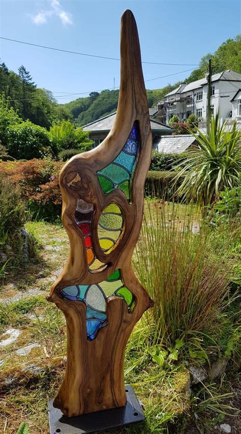 Gallery Lead Glass Wood Sculptures