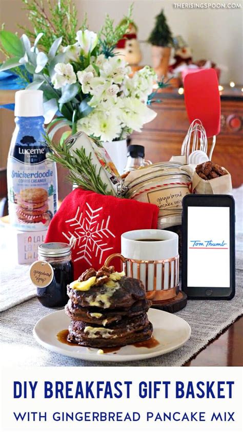 Diy Breakfast T Basket With Gingerbread Pancake Mix Recipe