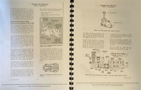 1984 Ernest Holmes 1801 Wrecker Service Manual