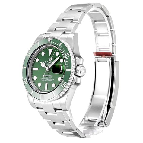 Rolex Submariner Lv Preto A O Inoxid Vel Verde Masculino