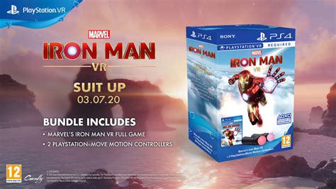 Marvel S Iron Man VR Suits Up With PSVR Hardware Bundles Push Square