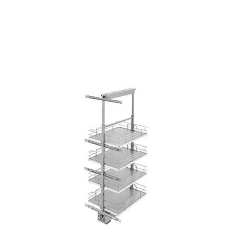 Rev A Shelf 16 In W X 43 4 In H 4 Tier Pull Out Metal Soft Close