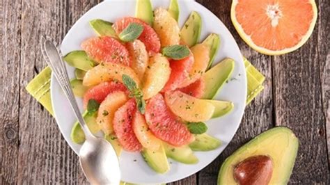 Recette Salade Pamplemousse Avocat Youtube