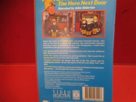 Fireman Sam Vhs Cassette Collectable Rare Video 1000 Picclick Au