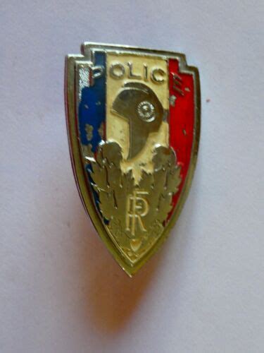 POLICE INSIGNE DE CASQUE SURETE NATIONALE PEINT EBay