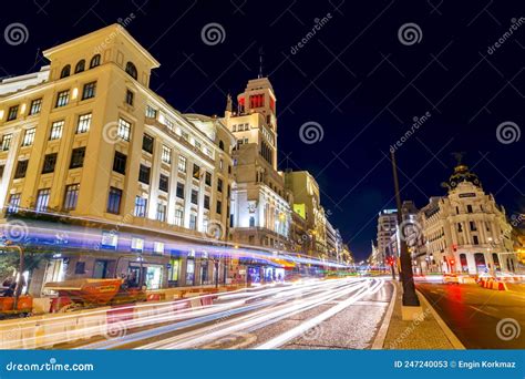 The Metropolis Building Is An Office Building In Madrid Spain