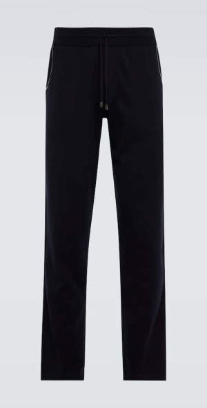 Loro Piana Leisure Cotton And Cashmere Pants