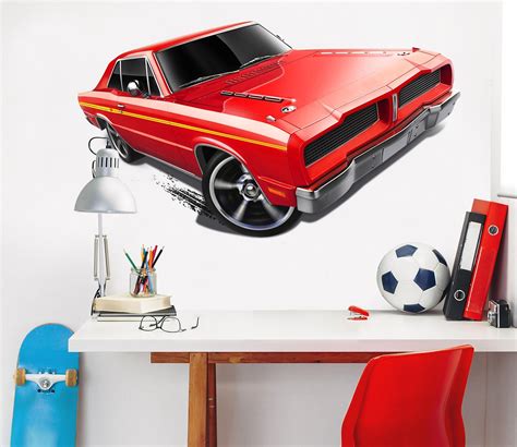 3D Red Car 0104 Vehicles - ACWALL