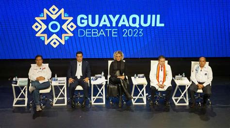 Las frases que dejó el debate de los candidatos a la Alcaldía de