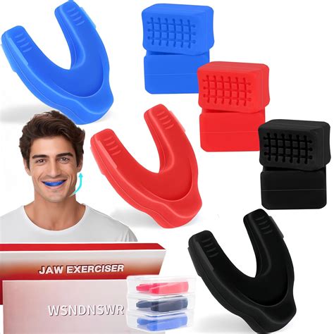 9pcs Jaw Exercisers For Men And Women Upgraded Jaw Facial