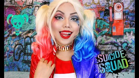 Harley Quinn Squad Glam Makeup Tutorial - Mugeek Vidalondon