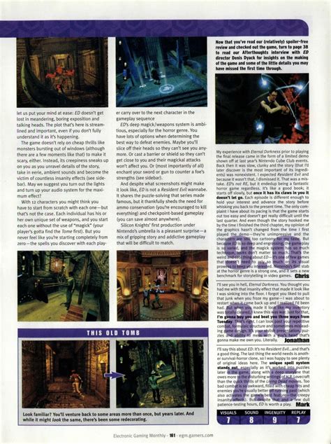 Old Game Mags On Twitter Egm Sep The Review Of Eternal