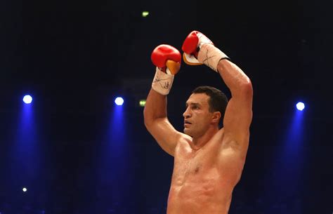 Boxen Wladimir Klitschko Verteidigt WM Titel Durch K O Sieg DER SPIEGEL