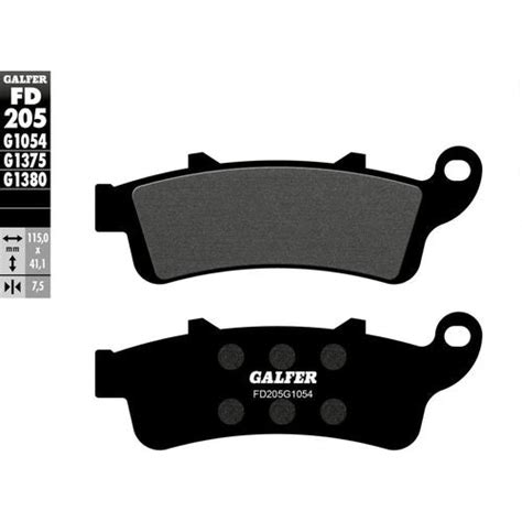 Brake Pads Front Semi Metallic Compound By Galfer Witchdoctors