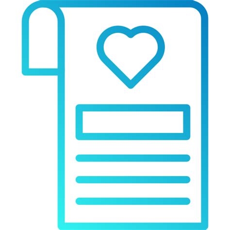 Wishlist Generic gradient outline icon