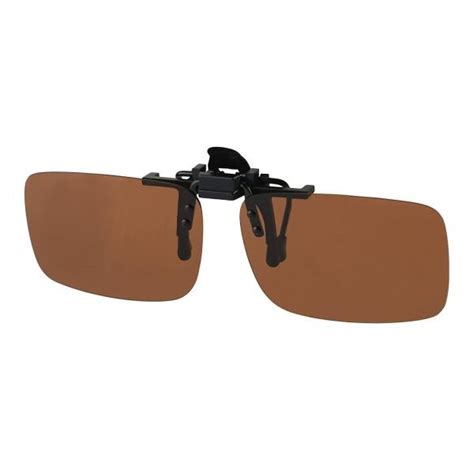 AEC Shooter Polarized Clip On Flip Up Aviator Driving Sunglasses